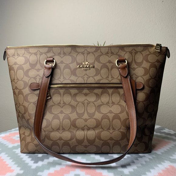 Coach Bags Coach Gallery Signature Canvas Tote Poshmark